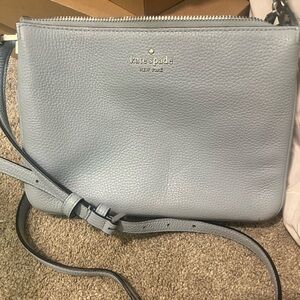 blue kate spade crossbody bag